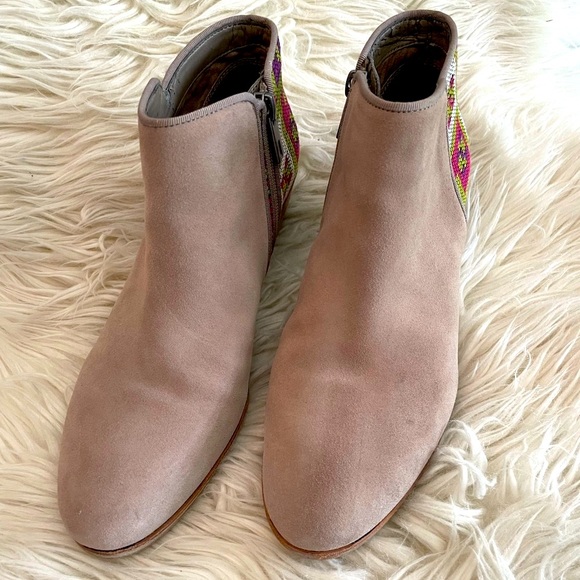 Sam Edelman Putnam Embroidered Leather Ankle Boots (7M) - Picture 16 of 16